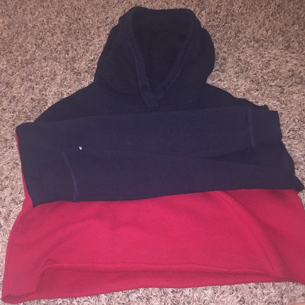 Hollister cropped hoodie